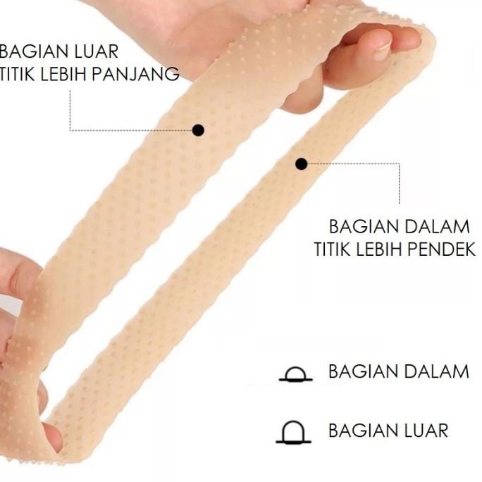 DFG KAWI karet wig silikon grip headband bandana penahan rambut palsu sili TERLARIS
