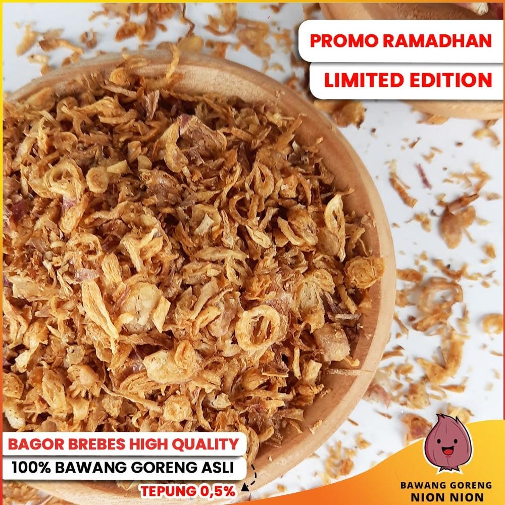 

Diskon Super Bawang Goreng Asli Brebes Bawang Merah Goreng Kualitas Super Premium 1 Kg Brambang Goreng Sumenep Gurih Dan Renyah Bawang Goreng Nion Nion Gh-67