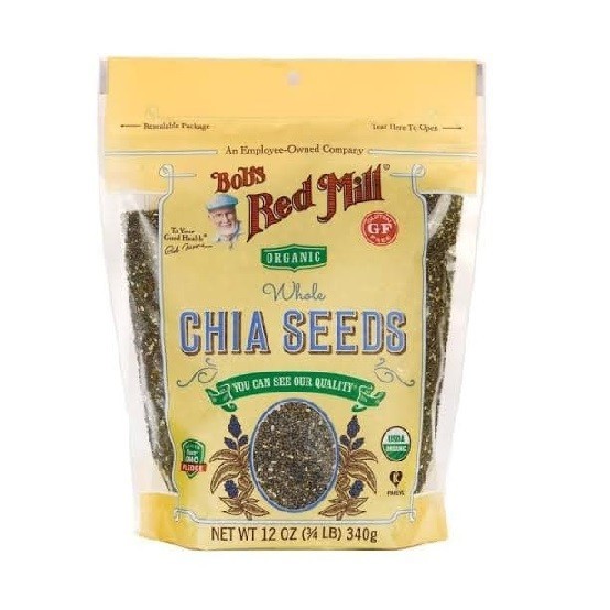 

organic whole chia seeds bob's red mill 340