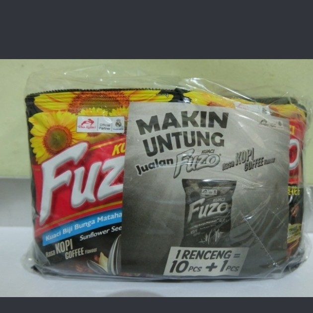 

Fuzo Kuaci Dua Kelinci Rasa Coffee dan Susu 1 pack isi 22pcs