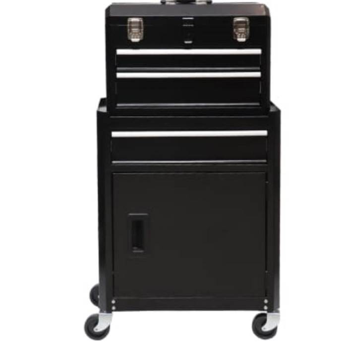 Tactix 2 In 1 Kabinet dengan Kotak Perkakas