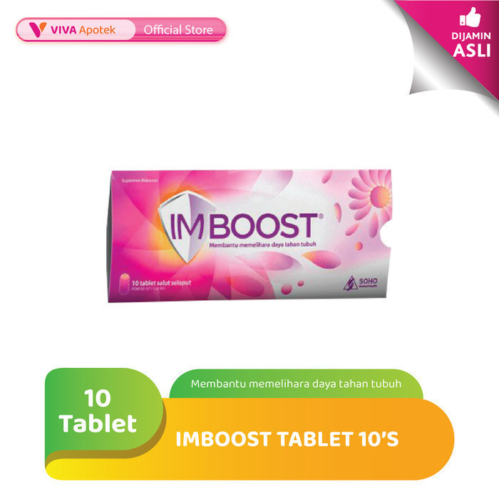 Imboost untuk Memelihara Daya Tahan Tubuh (10 Tablet)