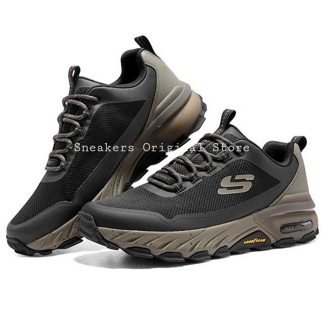 Skechers Max Protect Men's Outdoor Shoes - Black/Brown