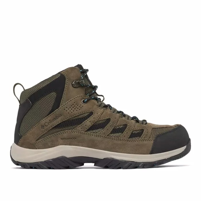 Columbia Men's Crestwood Mid Waterproof Sepatu Hiking Pria - Alpine