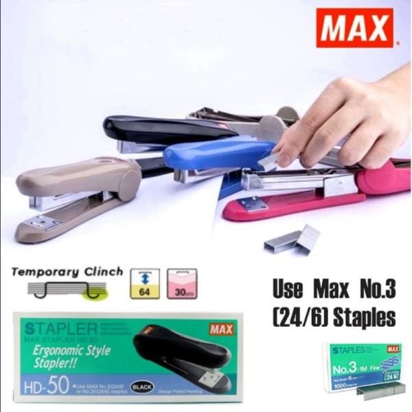 

Stapler Hd-50 Max Staples/Jepretan/Hekter