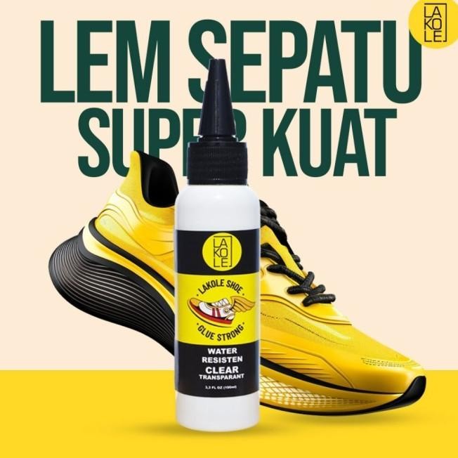 

Piqory_ Lem Sepatu Bening(Transparant) Lakole - 100Ml -