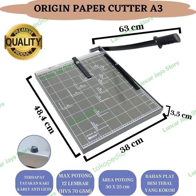 

Alat Pemotong Kertas R Cutter Gin A3 (Pcc-A3R)
