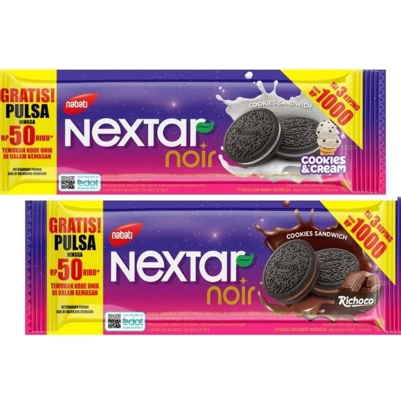 

NEXTAR NOIR COOKIES RICHOCO 28.5 gram COKLAT ECER RENCENG 28 5 gr SNACK MURAH BANDUNG MAKANAN RINGAN CEMILAN ANAK GROSIR KILOAN BISKUIT KUE ECERAN PCS