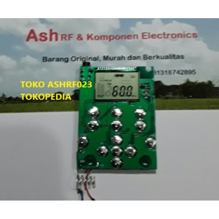 Pll Fm Receiver Penerima 60Mhz-108Mhz Radio Stereo Modul Wide Band Fm For Sale