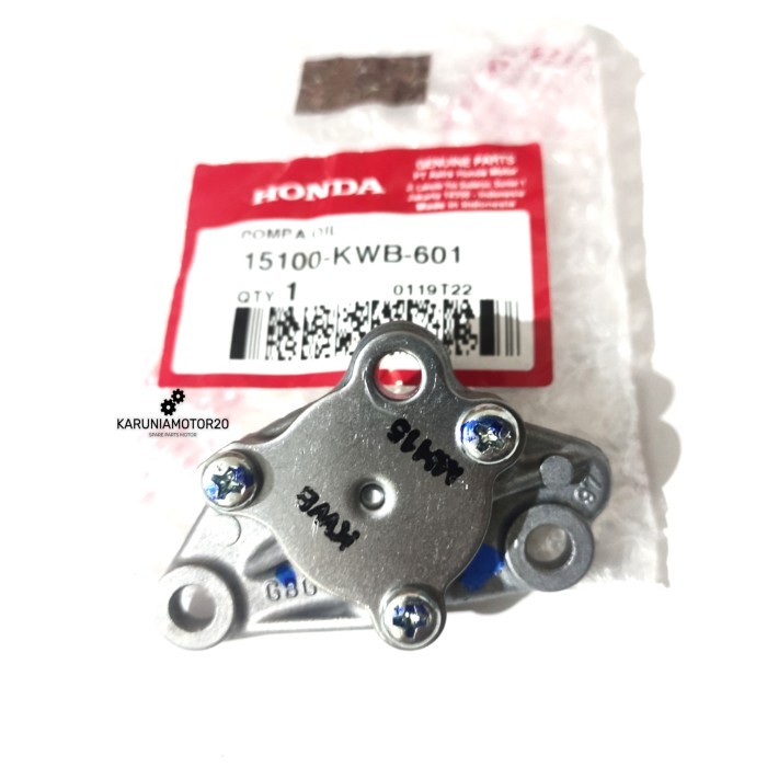POMPA OLI ASSY BLADE/REVO ABSOLUTE ORIGINAL AHM 15100-KWB-601