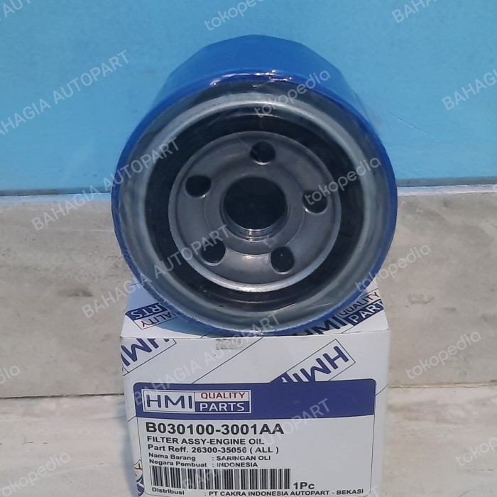 FILTER OLI HYUNDAI AVEGA, GRAND AVEGA, GETZ, TRAJET, CRETA, STARGAZER