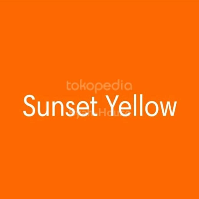 

Pewarna Kosmetik Water Soluble 10g/Sunset Yellow/Cosmetic Grade