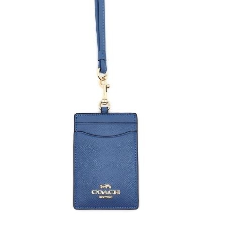 

Produk Baruu! Coach Lanyard ID Case Metal Logo blue