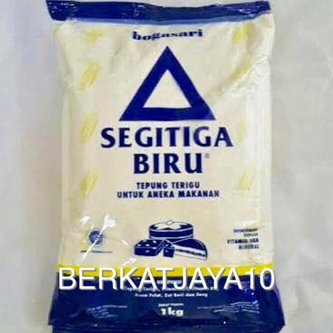 

SEGITIGA BIRU TEPUNG TERIGU Kemasan 1 Kg Harga Dus Karton GOJEK ONLY