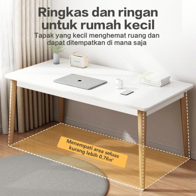 Damaindah Meja Belajar Minimalis Set Kursi / Meja Kerja / Meja Komputer Minimalis / Meja Laptop / Me