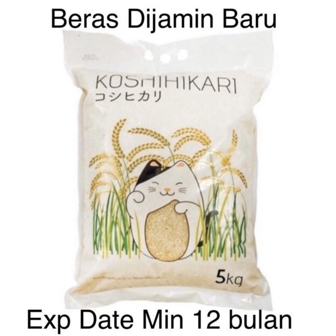 

Koshihikari Koshikari 5 kg Beras Jepang Enak GS1