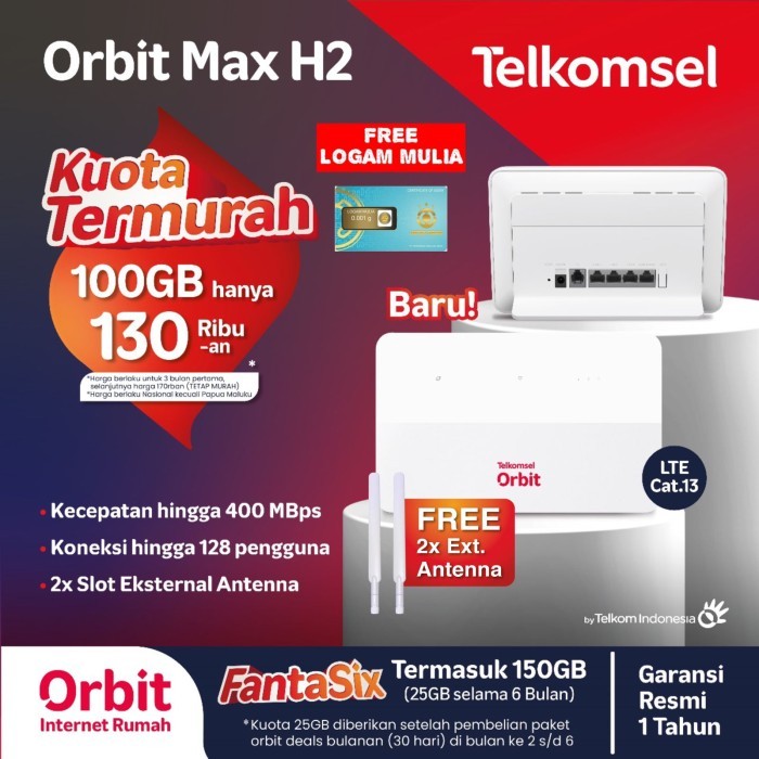 MODEM MIFI WIRELESS ROUTER HUAWEI B818 ORBIT MAX SPEED 4G LTE B818-263