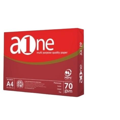 

sr-32 KERTAS HVS / PRINT / FOTOCOPY A-ONE A4 70 GRAM (1 RIM) MURAH Premium