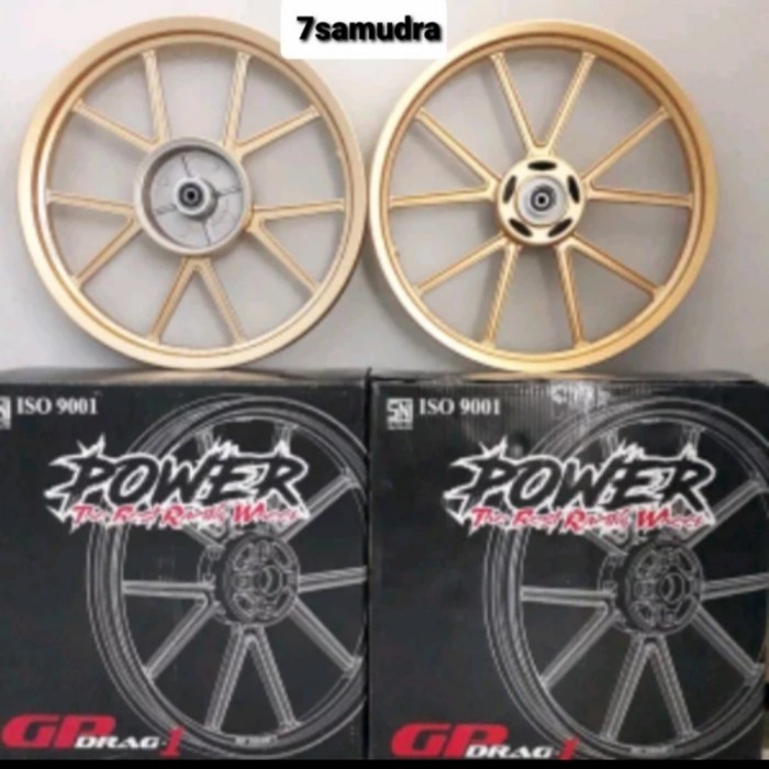 velg racing power model daytona drag1.F160x17,R 185x17 rx king,jupiter
