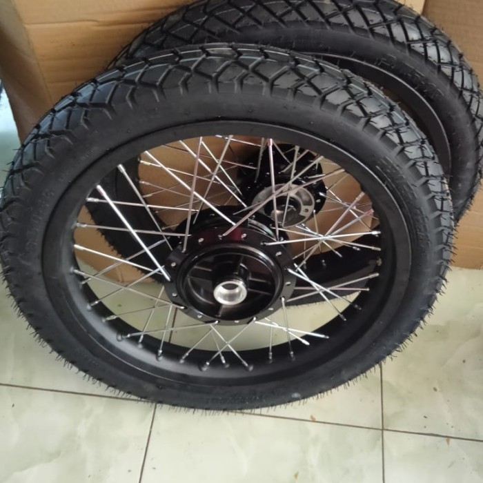 velg Yamaha RX king tromol original ring 18 x215/185 plus ban