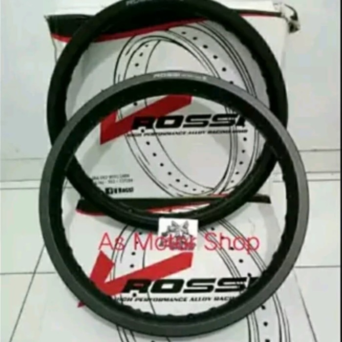 VELG SEPASANG MEREK ROSSI UKURAN LEBAR 185 - 215 RING 17