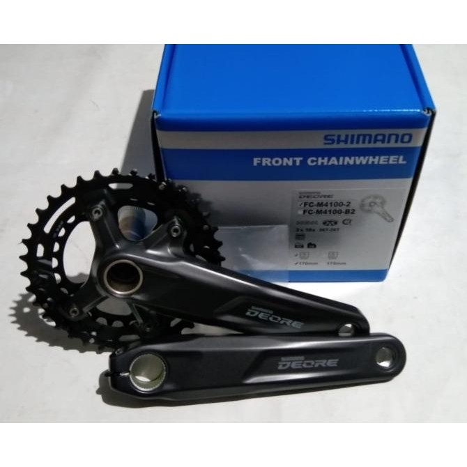 Crank Shimano Deore 26-36T M4100 Fc-M4100 Shimano Deore 2 S Malaysia  Ready