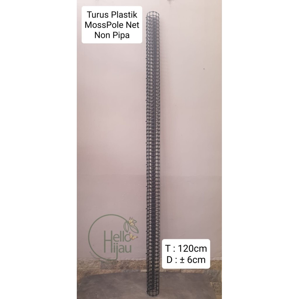 TURUS PLASTIK MOSSPOLE NET 120CM NON PIPA TURUS PENYANGGA TANAMAN