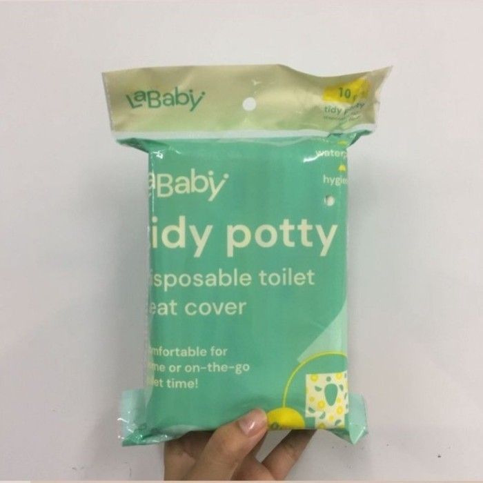 LABABY TIDY POTTY LINER (10PK) ALAS TOILET DUDUKAN TOILET