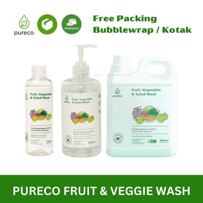 

PURECO - Fruit Vegetable / Veggie & Salad Wash Pencuci sayur dan buah