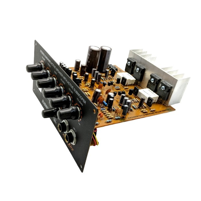 Kit stereo amplifier microphone karaoke 300 watt
