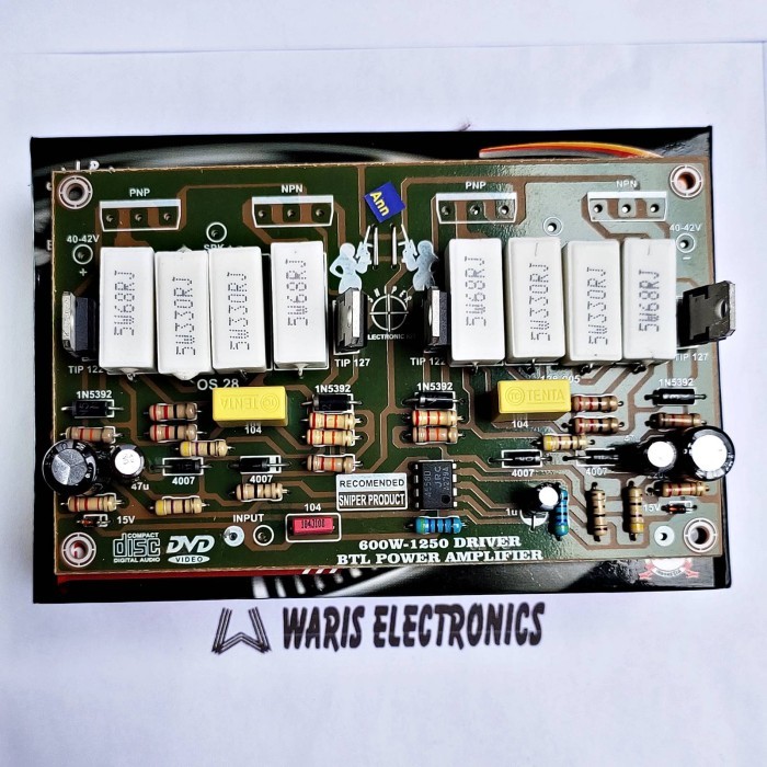 kit BTL driver power ampli amplifier 600W - 1250W