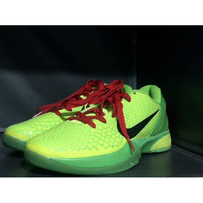 SEPATU BASKET DENNY SUMARGO VINTAGE KOBE 6 PROTO GRINCH SIZE 43