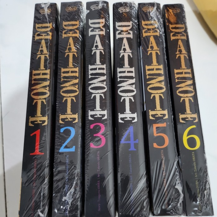 Komik Death Note New Edition set vol 1-6 segel ori