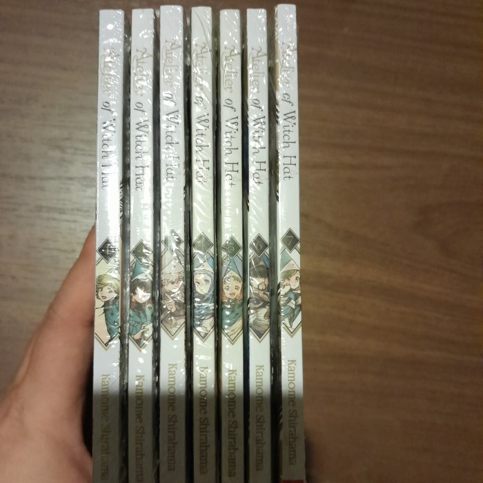 Komik Atelier of Witch Hat set vol 1-7 segel ori