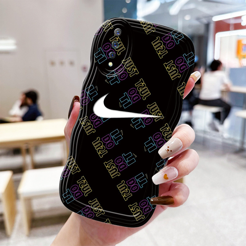 Casing Hp Untuk VIVO S1 Case Casing Kesing sarung HP pelindung silikon cincin naga hitam Softcase tr