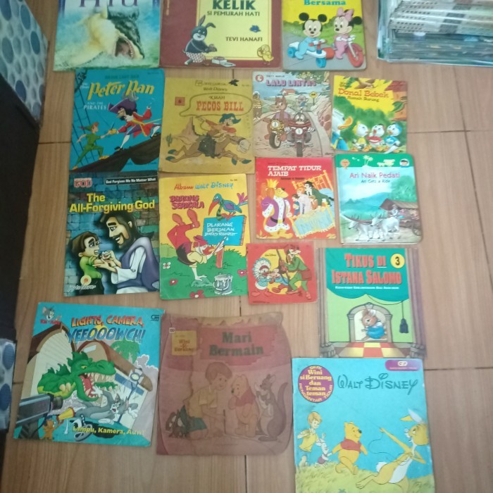 Buku - Buku Cerita Anak Jadul Sebanyak 16 Buku