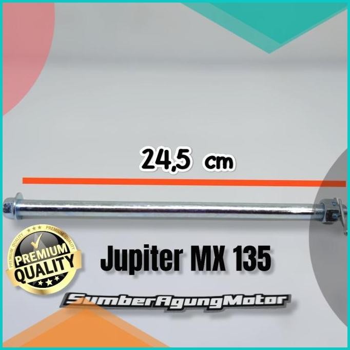 BAUT AS RODA BELAKANG JUPITER MX 135 BEST QUALITY PANJANG 24,5 CM 140