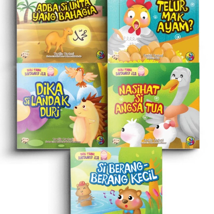 Buku - 1 Set Seri Fabel Andung Ila - Tartila Tartusi