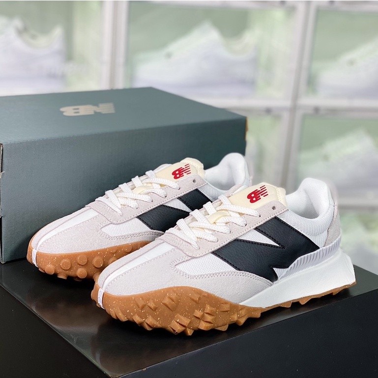 Sepatu Lari Olahraga Nyaman XC-72 Putih Hitam Gum Baru Untuk Pria Wanita UXC72SD |xdgfccTK|