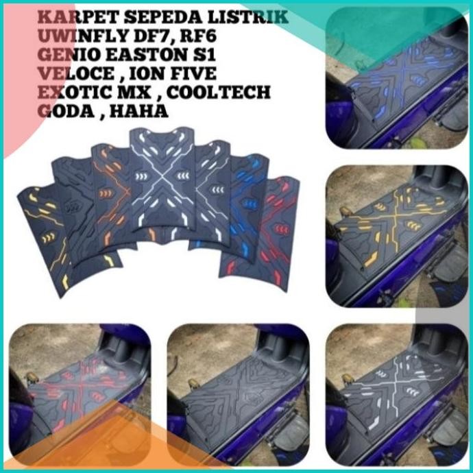 karpet sepeda listrik UWINFLY GODA EXOTIC HAHA 140BZ4 onderdil