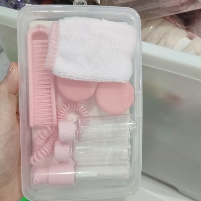 Travel Kit Set In Box /Botol Travel Set / Travel Toiletries