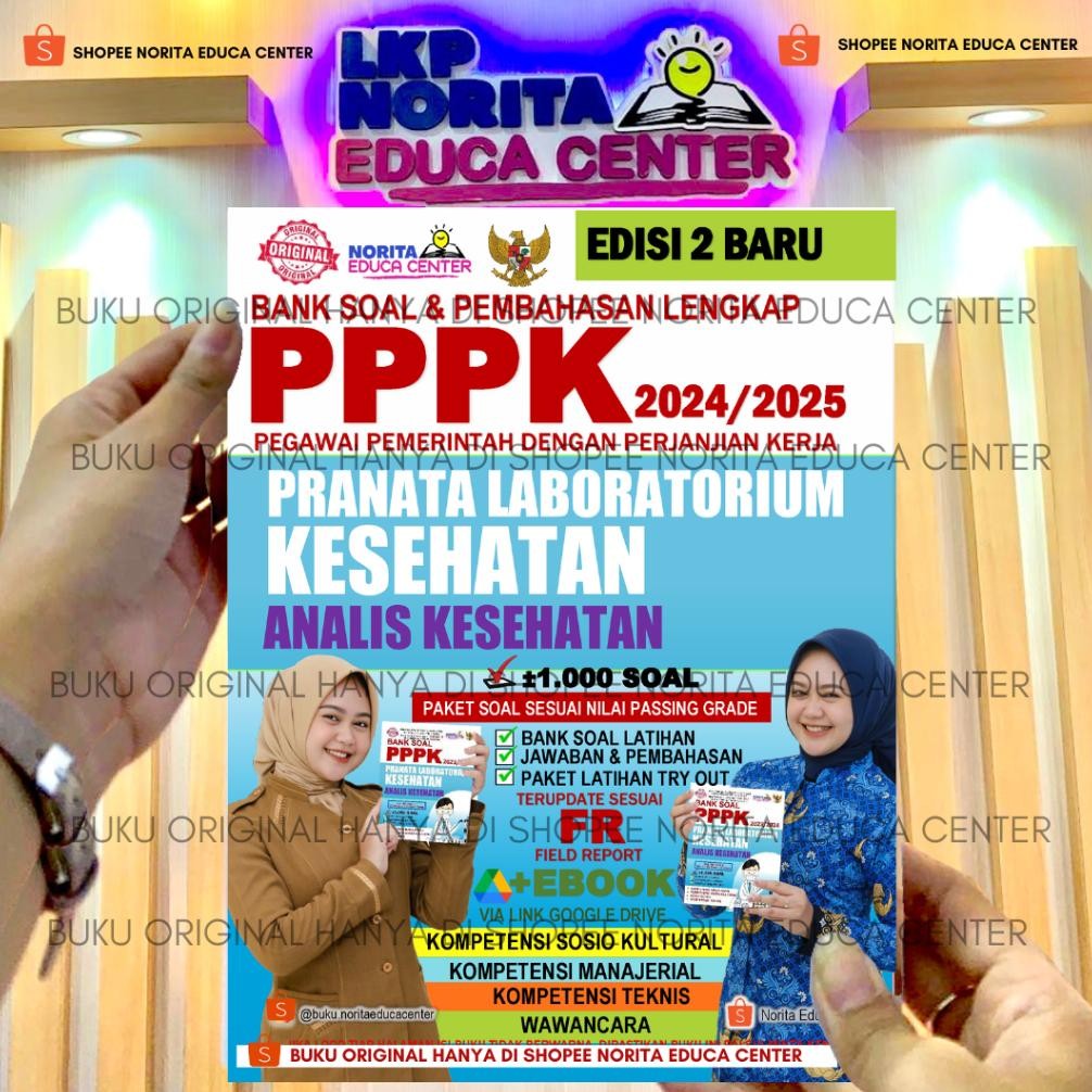 Sale Buku Pppk Pranata Laboratorium Kesehatan Analis Kesehatan 1212