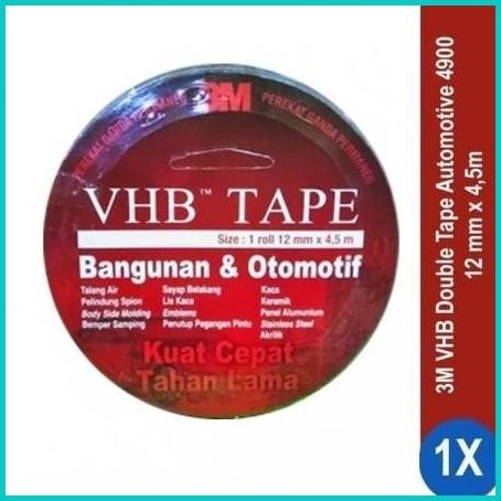 

VHB 3M TAPE DOUBLE TIP PEREKAT BANGUNAN DAN OTOMOTIF SUPER KUAT 12MM