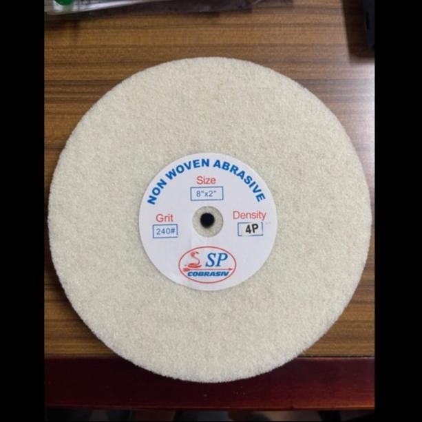 Ready...Ready...Ready...] SP Cobra 4P Non Woven Polishing Wheel 8"x2" G. 240 & 320.