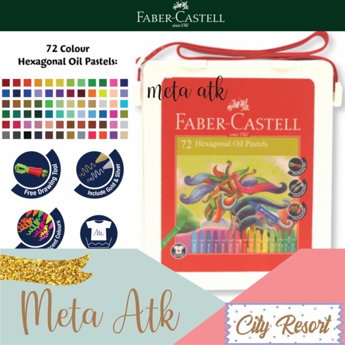 

Crayon Faber Castell 72 Warna