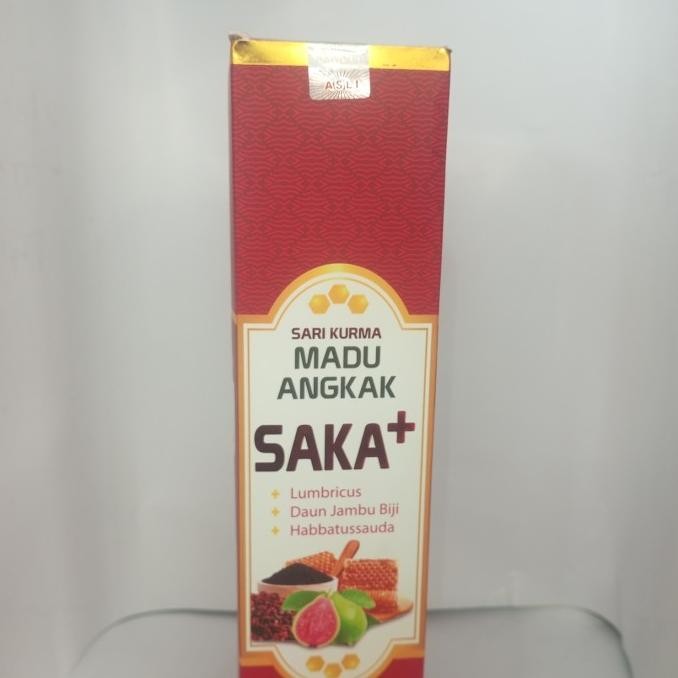 

Buruan serbu] Original - Sari Kurma Madu - Angkak - Atasi DBD - Tipus - Saka+ 470 gr
