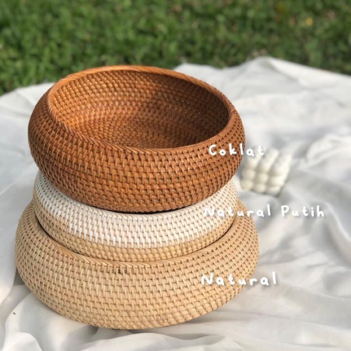 Prihatiwi - Lombok Authentic - Haru Rattan Basket - Kerajinan Rotan Lombok