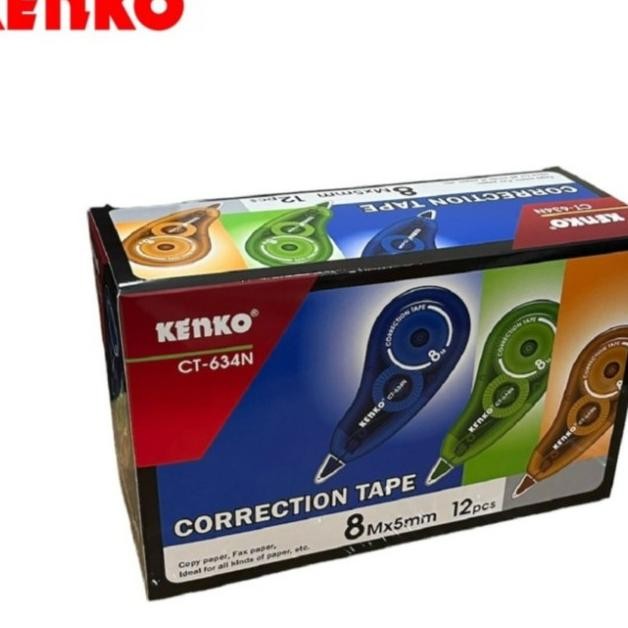 

Per Lusin / Correction Tape Ct 634N (8Mx5Mm) Kenko