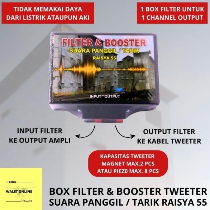 FILTER SUARA TWEETER PANGGIL WALET, TWEETER WALET, WALET, SUARA WALET ORIGINAL DAN TERPERCAYA