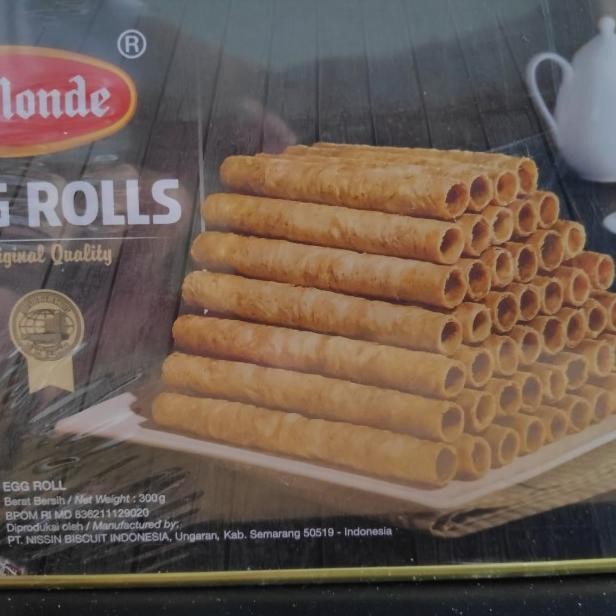 

Monde Egg Rolls 300Gr Biskuit Toples / Kaleng